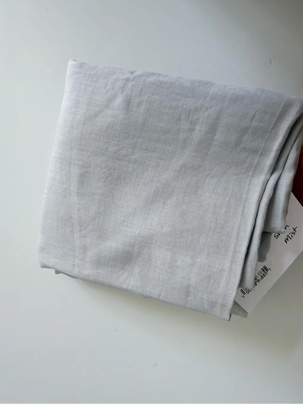 RH Euro Sham Mist Italian Garment-Dyed Cotton Gauze NWT
